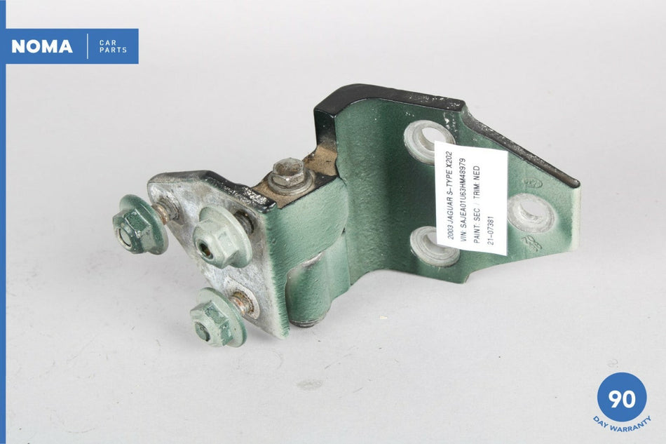 03-08 Jaguar S-Type X202 Front Right or Left Side Door Lid Shell Hinge Green OEM
