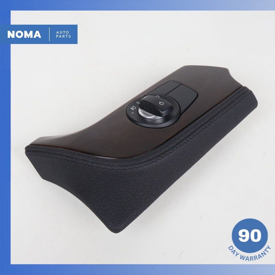 09-16 BMW E89 Z4 Left Dashboard Headlight Switch w/ Cover 61319184277 OEM