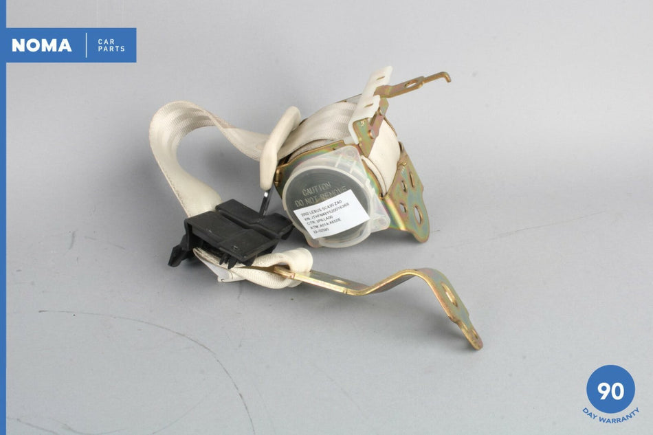 02-08 Lexus SC430 Z40 Rear Left or Right Side Seat Belt Retractor ECRU OEM