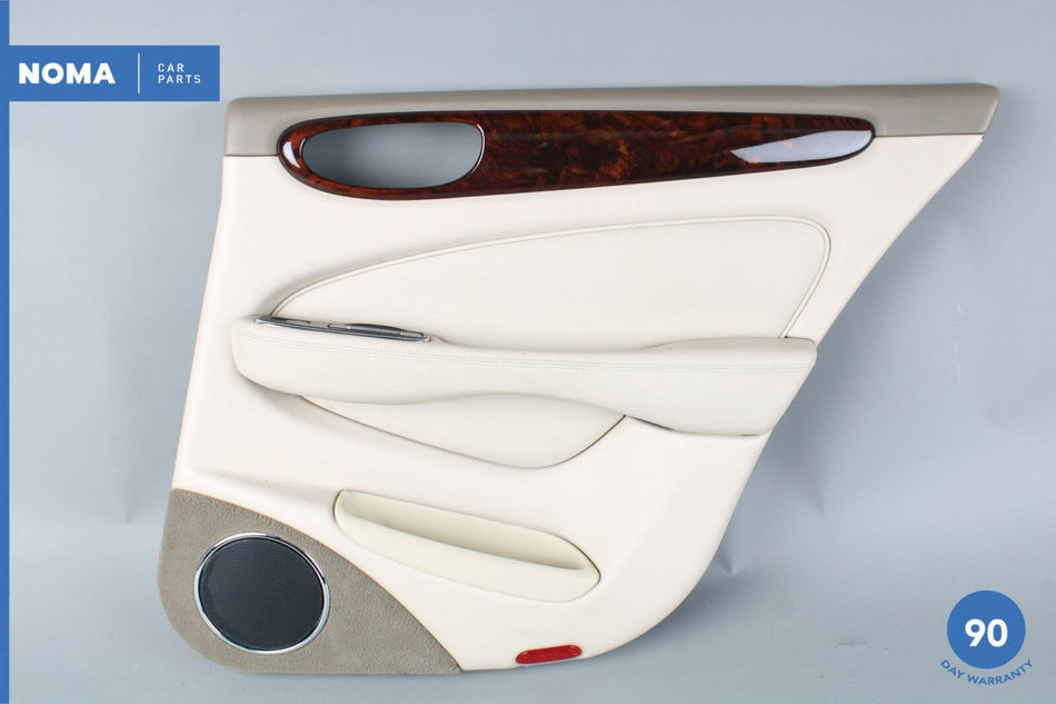 2004 Jaguar XJR XJ8 X350 SWB Rear Right Passenger Side Door Panel Trim Wood OEM