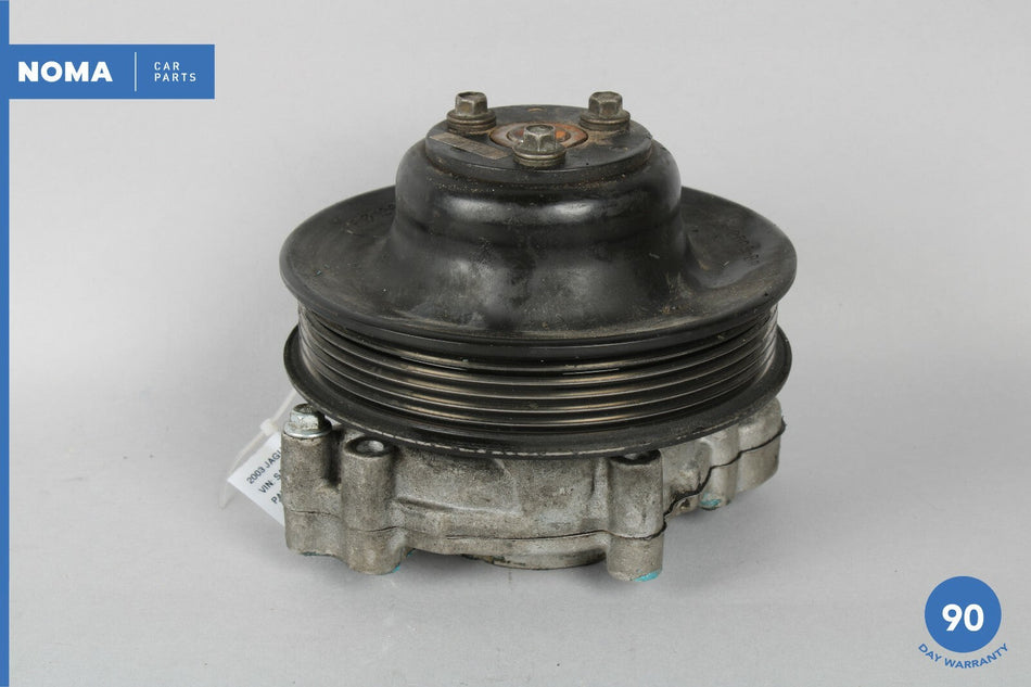 03-08 Jaguar X202 S-Type Engine Coolant Water Pump w/ Pulley 1W938588AB OEM