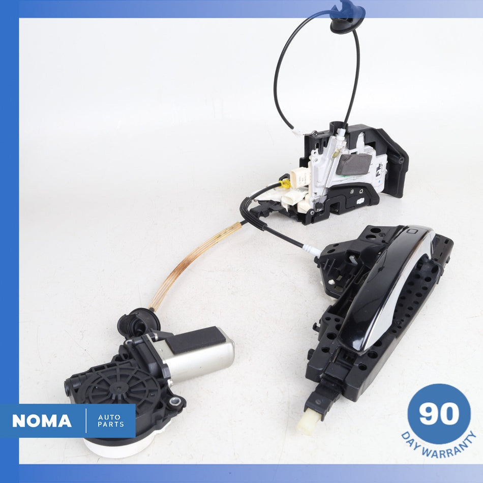 11-14 Audi D4 A8L Front Right Exterior Door Handle w/ Lock & Motor 4F0837060 OEM