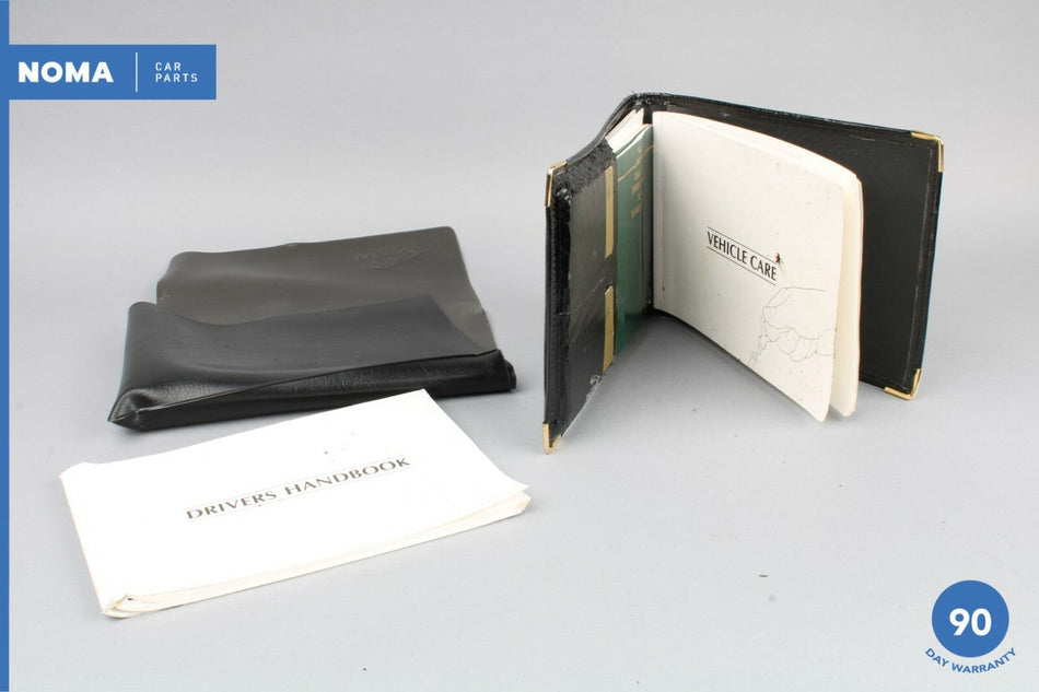 1994 Jaguar XJ6 XJ40 Driver's Handbook Service Passport w/ Leather Fold OEM
