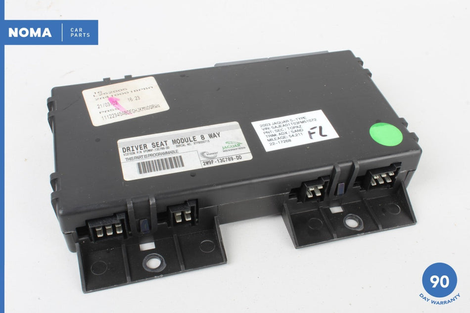 03-08 Jaguar S-Type X202 Front Left Driver Side Seat Control Module Unit OEM