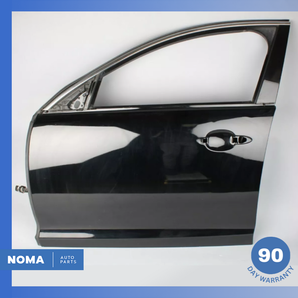 10-13 Jaguar XJ XJL X351 Front Left Side Door Shell Panel AW93F20125AA Black