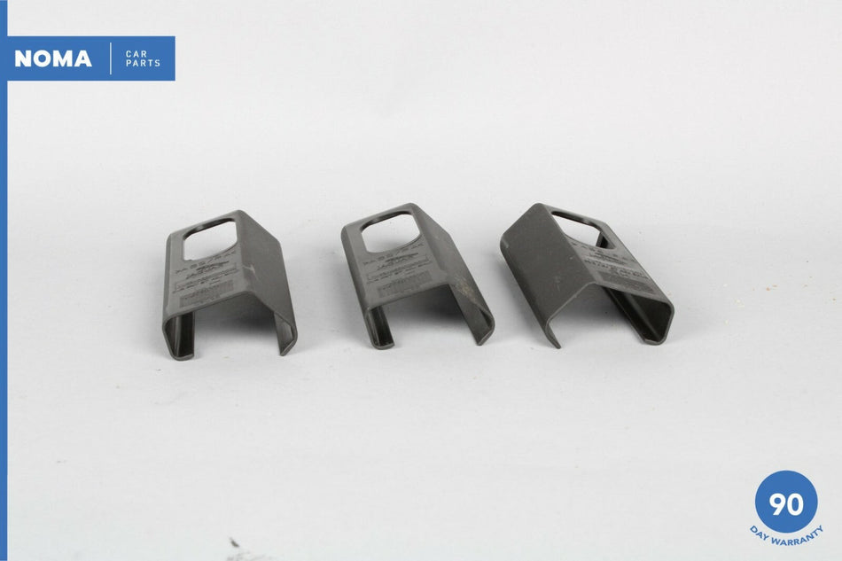 09-15 Jaguar X250 XF XK Front Left Side Seat Rail Cover Trim Set of 3 LEG OEM