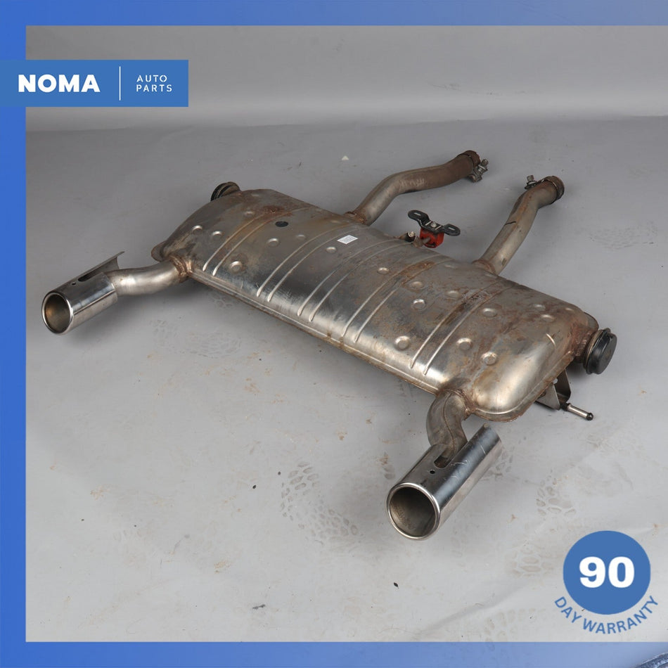 07-09 Jaguar X150 XK Rear Exhaust Muffler Assembly w/ Tips 6W835K244AH OEM 74k