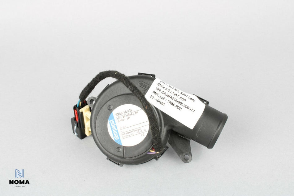 10-18 Jaguar XJ XJR X351 Dash Dashboard Display Cooling Fan Blower Motor OEM