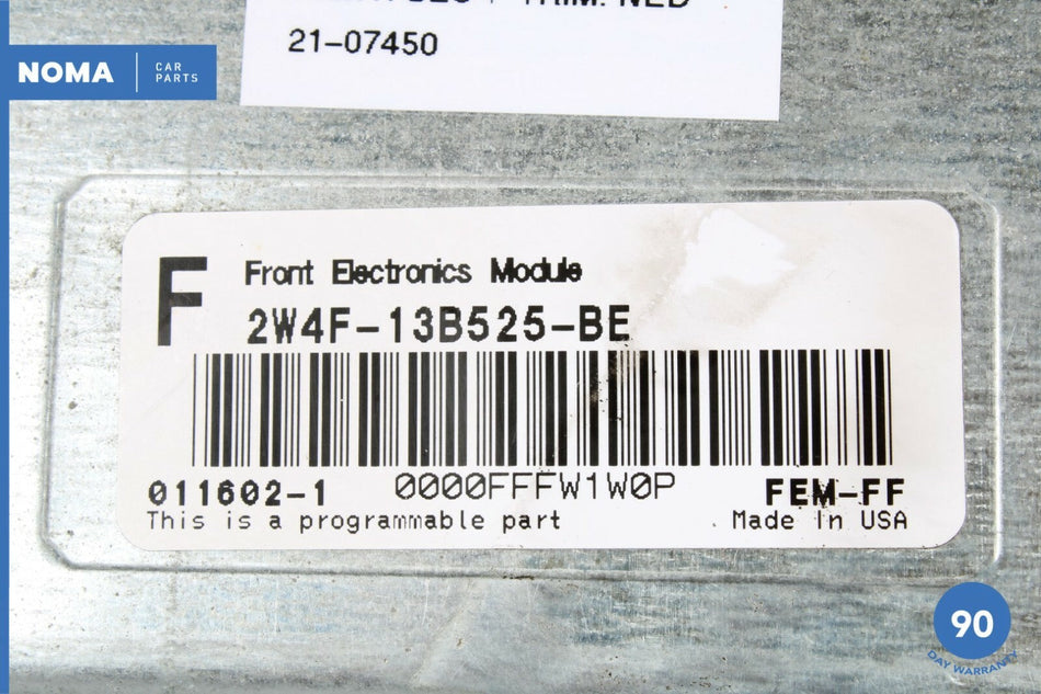 2000-2004 Jaguar S-Type X202 BCM Body Control Processor Module Unit 2W4F13B525BE