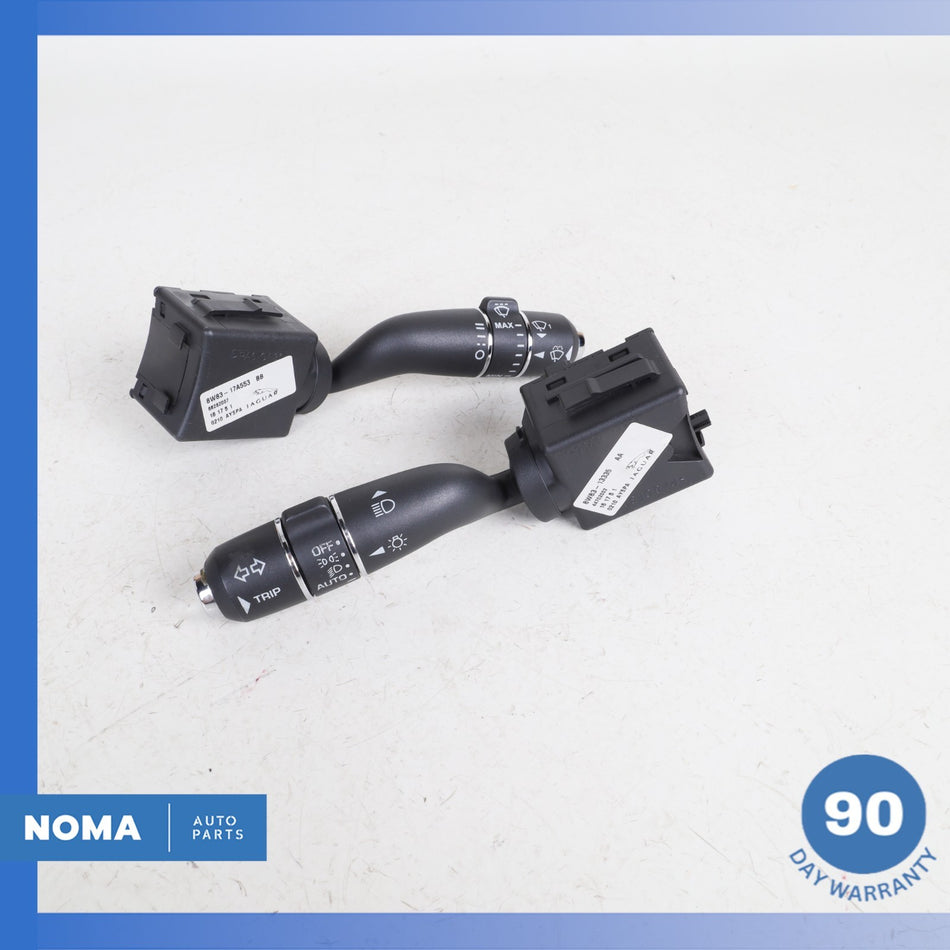 10-22 Jaguar X152 F-Type Headlight Turn Signal Wiper Control Switch Set OEM 67k