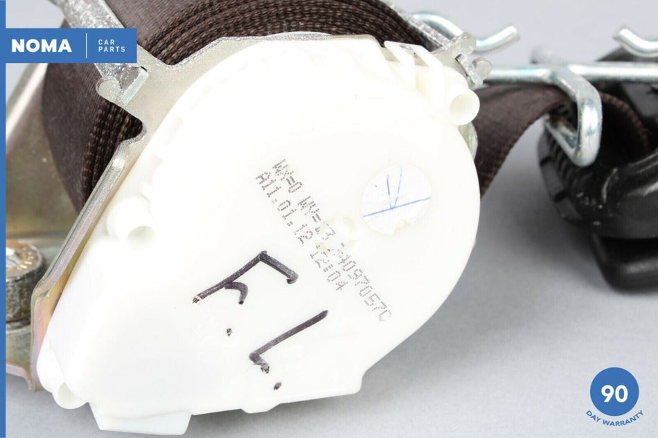 12-15 Jaguar X250 XF XFR Front Left Driver Seat Belt Retractor Brown OEM