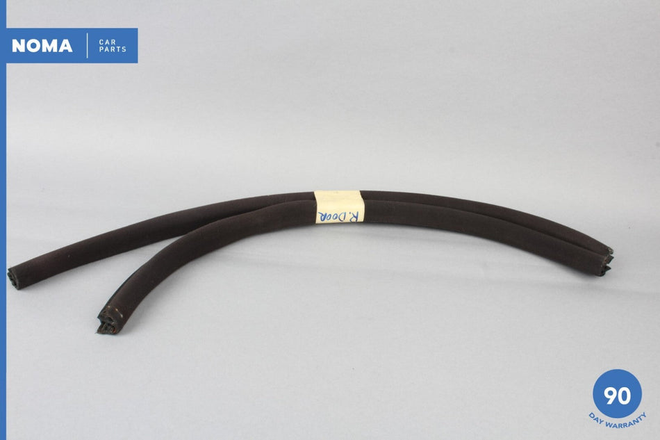 97-06 Jaguar XK8 X100 Front Rear Right Door Interior Window Molding Seal Set OEM