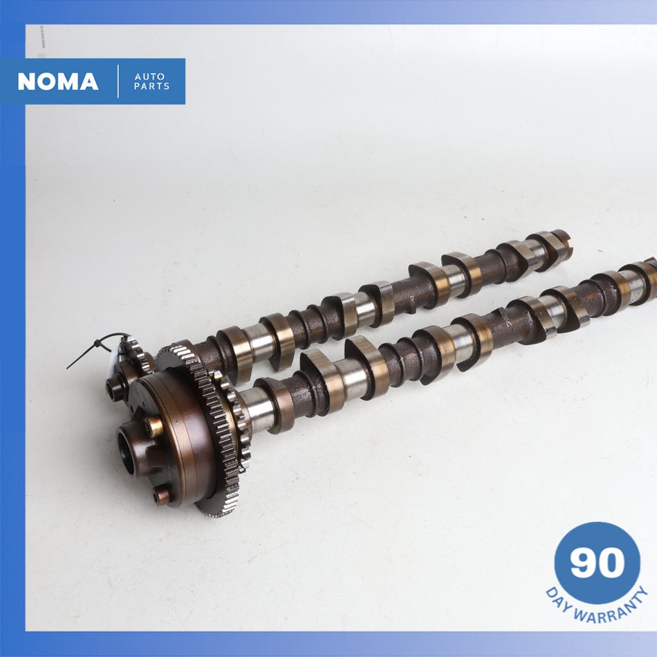 03-10 Jaguar X358 XJ8 XK Engine Right Exhaust & Intake Camshaft Set of 2 OEM