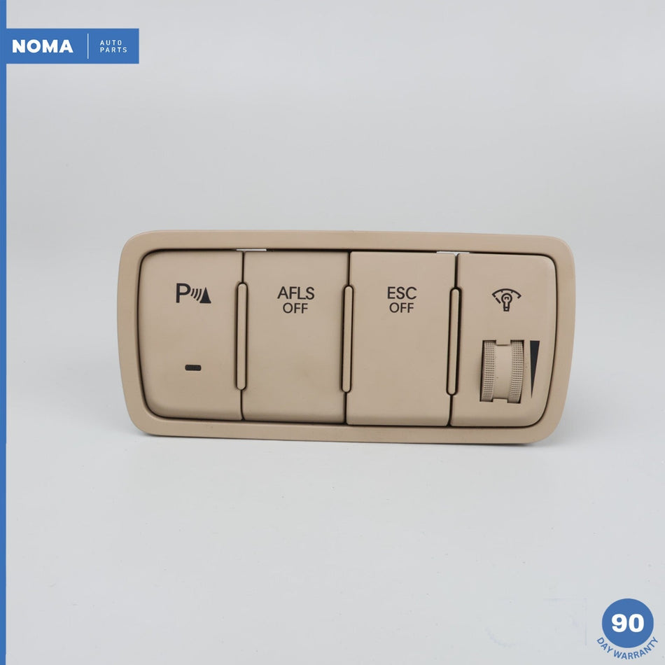 09-14 Hyundai Genesis Dash Parking Aid Switch Panel 93700-3M260 OEM