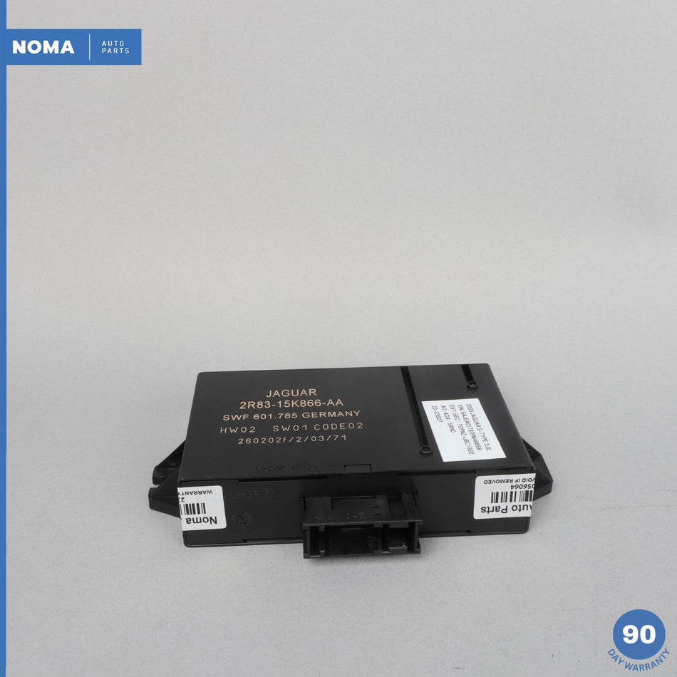 03-04 Jaguar S-Type R X202 Rear Parking Assist Control Module 2R8315K866AA OEM