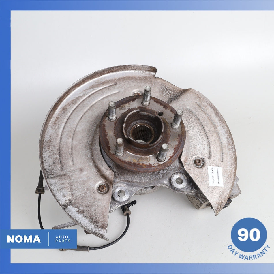 16-20 Jaguar X760 XE XF Rear Right Side Spindle Knuckle Hub w/ Shield OEM