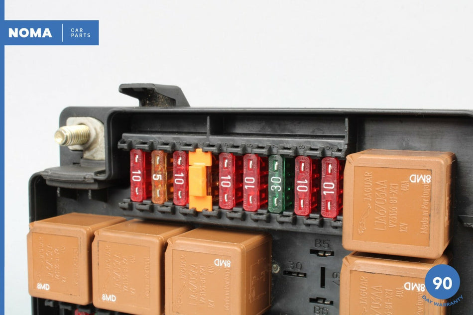 98-99 Jaguar XJ8 Vanden Plas X308 Engine Bay Relay Fuse Box 22 Way LNC2822BD OEM