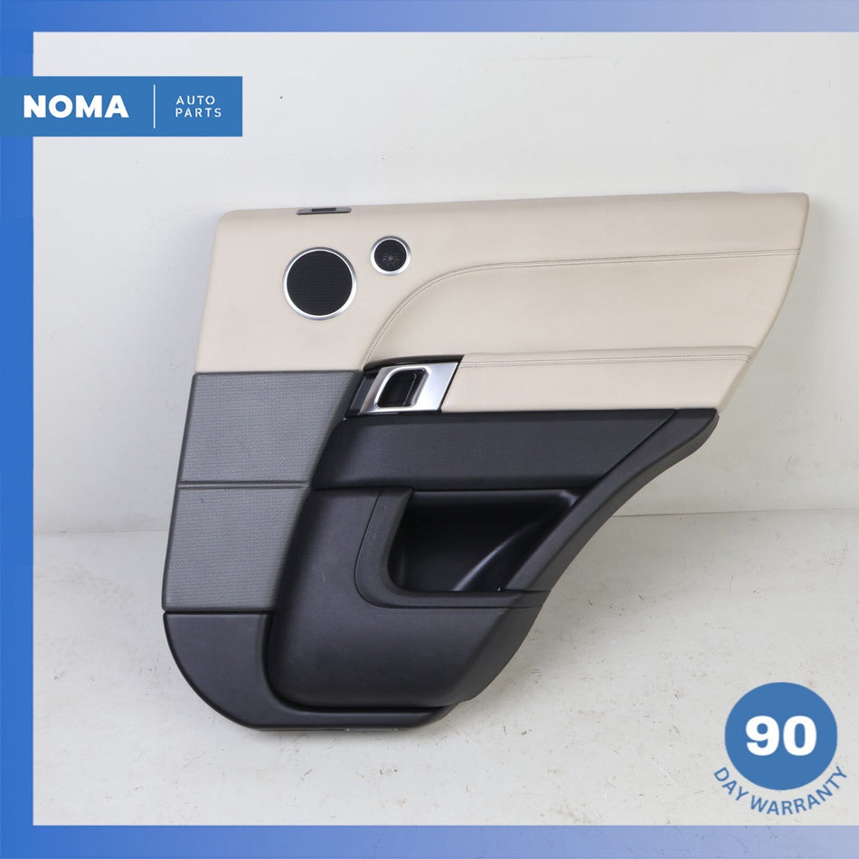 14-17 Range Rover Sport L494 Rear Right Side Interior Door Panel Trim Beige OEM