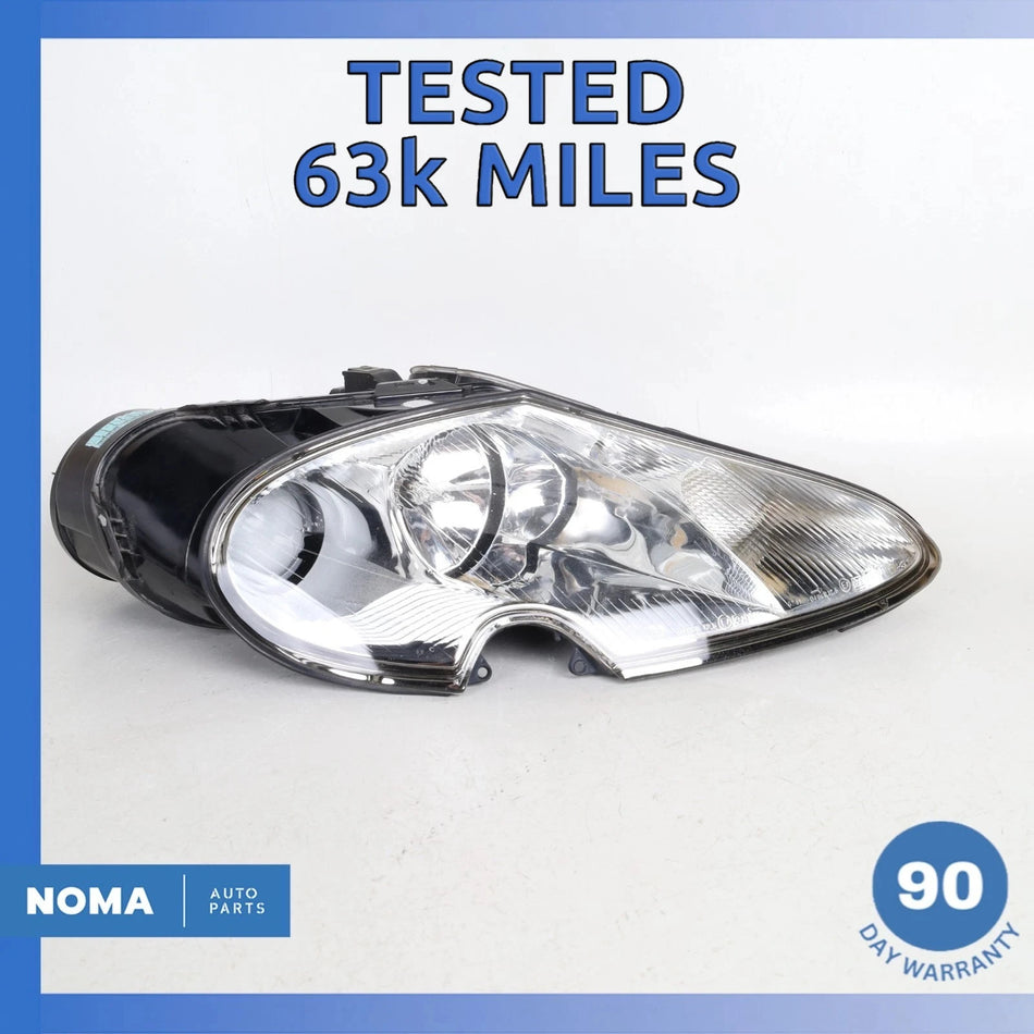 97-06 Jaguar X100 XKR XK8 Right Passenger Headlight Lamp Light Halogen OEM 63k