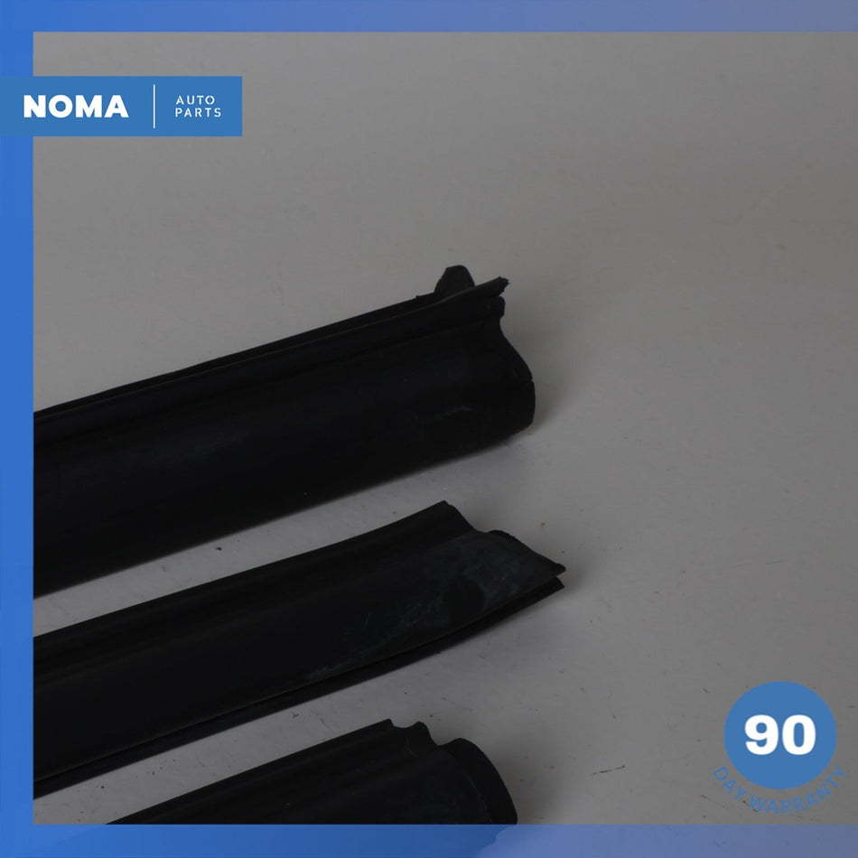 89-96 Jaguar XJS Convertible Top Roof Right Side Outside Molding Seal Set OEM