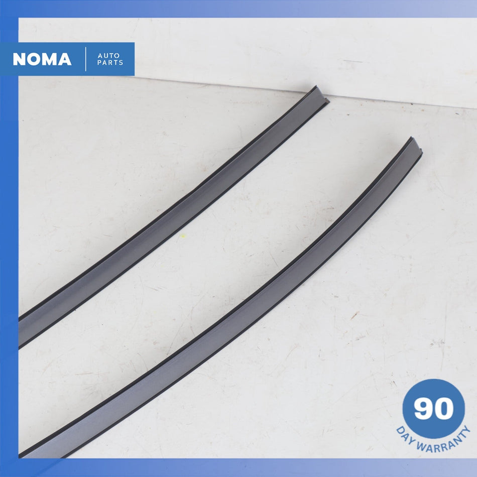 09-15 Jaguar X250 XF Left & Right Side Exterior Roof Strip Trim Molding Set OEM