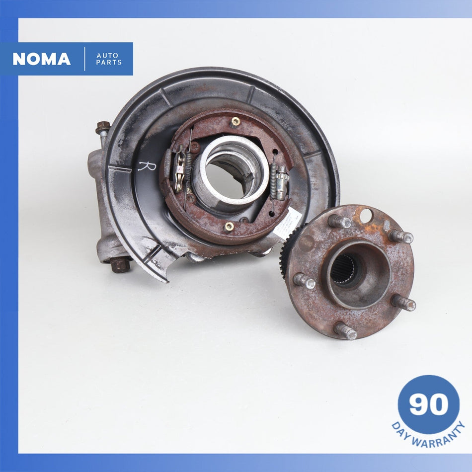 95-00 Jaguar X100 XK8 XJR Rear Right Passenger Spindle Knuckle Hub w/ Shield OEM