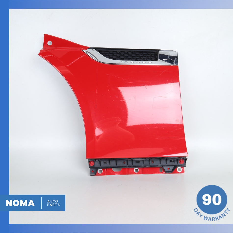 14-24 Jaguar X152 F-Type Front Left Driver Fender Wing Panel Red OEM