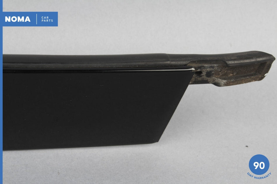 00-02 Jaguar S-Type X200 Front Right Side Outer Door B-Pillar Molding Black OEM