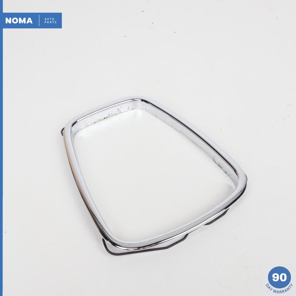 02-08 Jaguar X-Type X400 Center Console Gear Shifter Bezel Panel Trim Chrome OEM