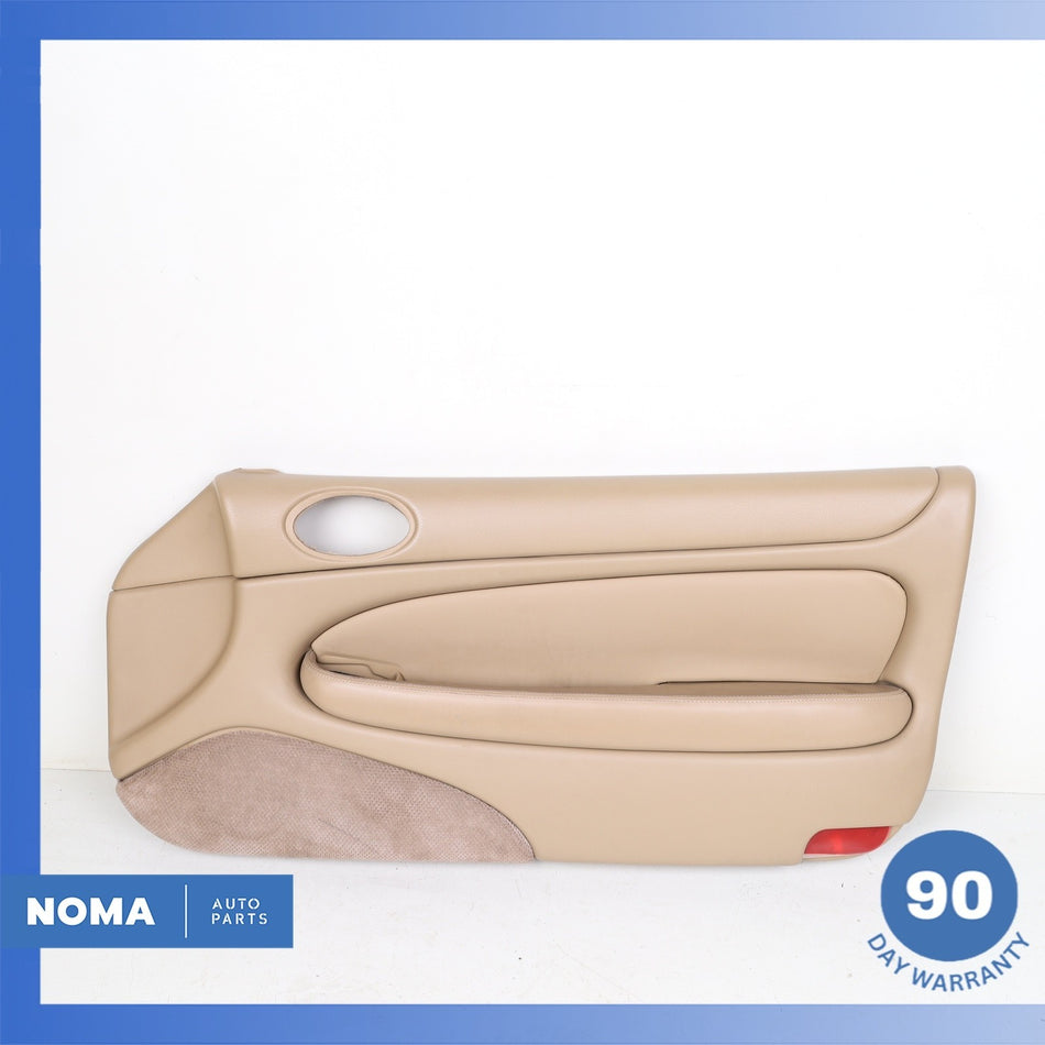 97-06 Jaguar XK8 X100 Front Right Passenger Side Door Panel Card Cover Beige OEM