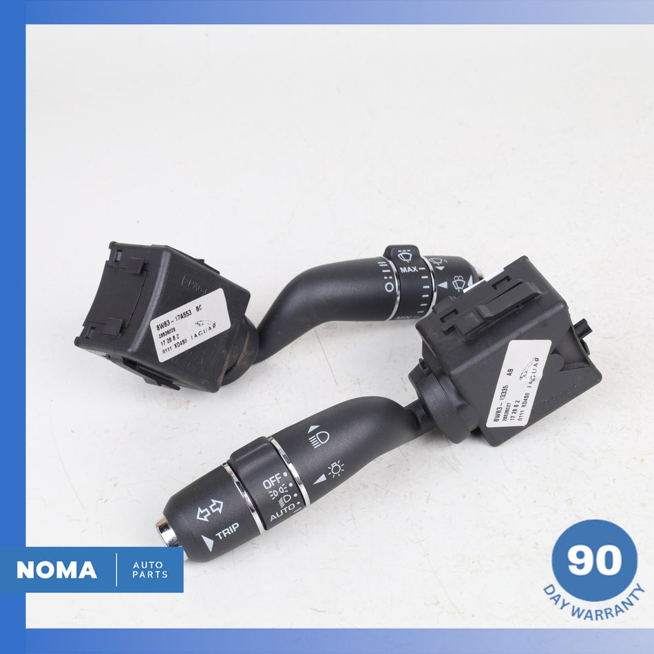 10-22 Jaguar X152 F-Type Headlight Turn Signal Wiper Control Switch Set OEM