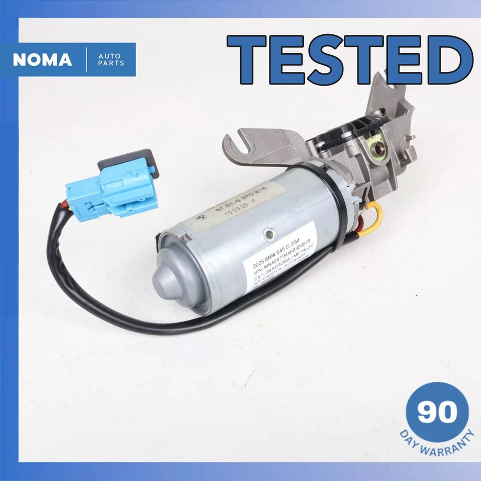 04-10 BMW E64 645Ci M6 Convertible Top Roof Latch Lock Actuator Motor OEM