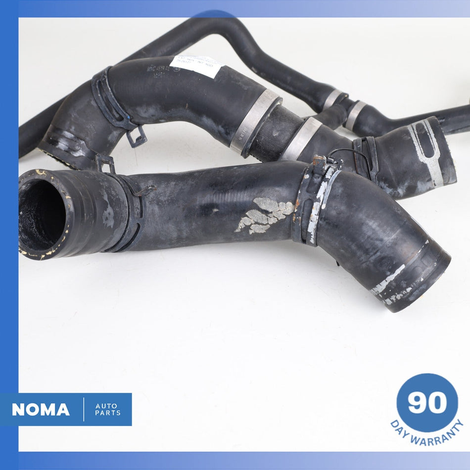 98-03 Jaguar X308 XJR Super V8 4.0L S/C Upper & Lower Radiator Hose Set OEM