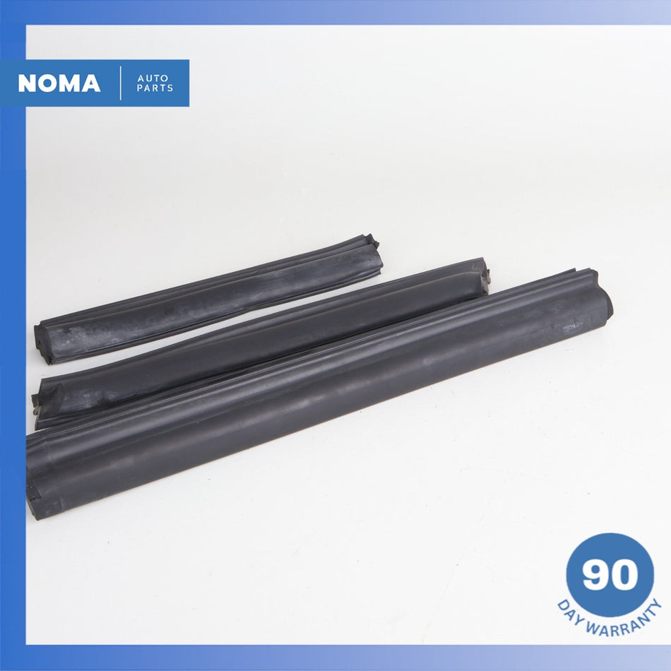 89-96 Jaguar XJS Convertible Top Roof Left Side Outside Molding Seal Set OEM