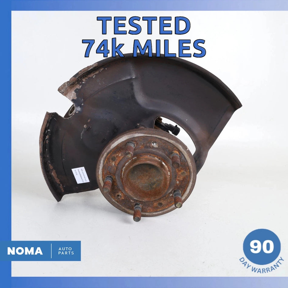 00-06 Jaguar X100 XKR Front Left Spindle Knuckle Hub w/Shield MXD1629AB OEM 74k