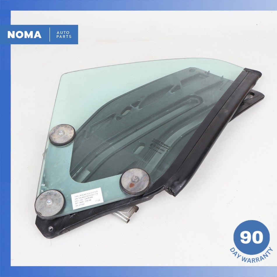 89-96 Jaguar XJS 2+2 Convertible Rear Right Passenger Quarter Window Glass OEM
