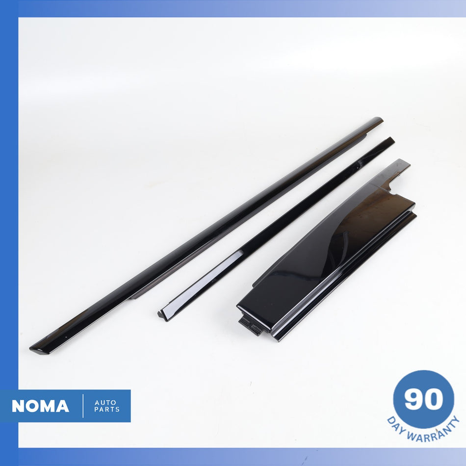 12-19 LR Range Rover Evoque L538 Rear Left Outer Door Window Molding Set OEM