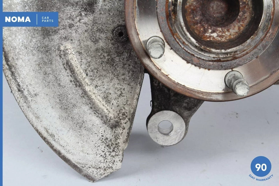 06-09 Jaguar X150 XKR XJ8 Front Left Side Spindle Knuckle Hub w/ Shield OEM