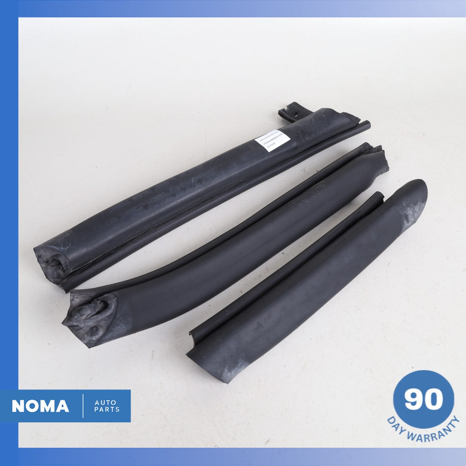 97-06 Jaguar X100 XKR XK8 Convertible Top Roof Left Molding Rubber Seal Set OEM