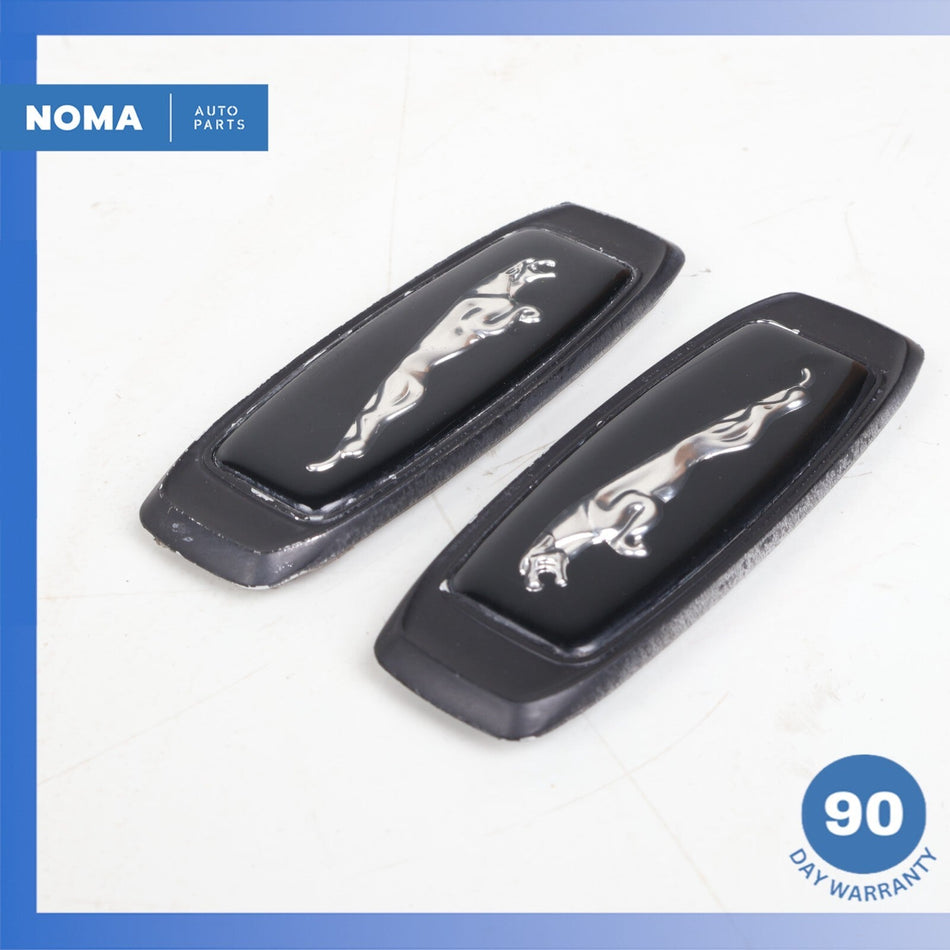 86-96 Jaguar XJ40 XJ6 XJS Right & Left Side Fender Logo Emblem Badge OEM