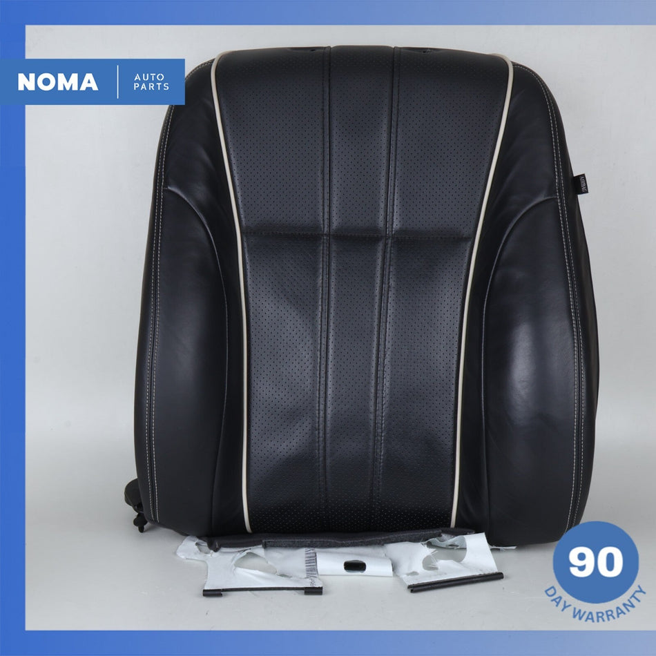 10-19 Jaguar X351 XJL XJR Front Left Driver Top Upper Seat Cushion Black OEM
