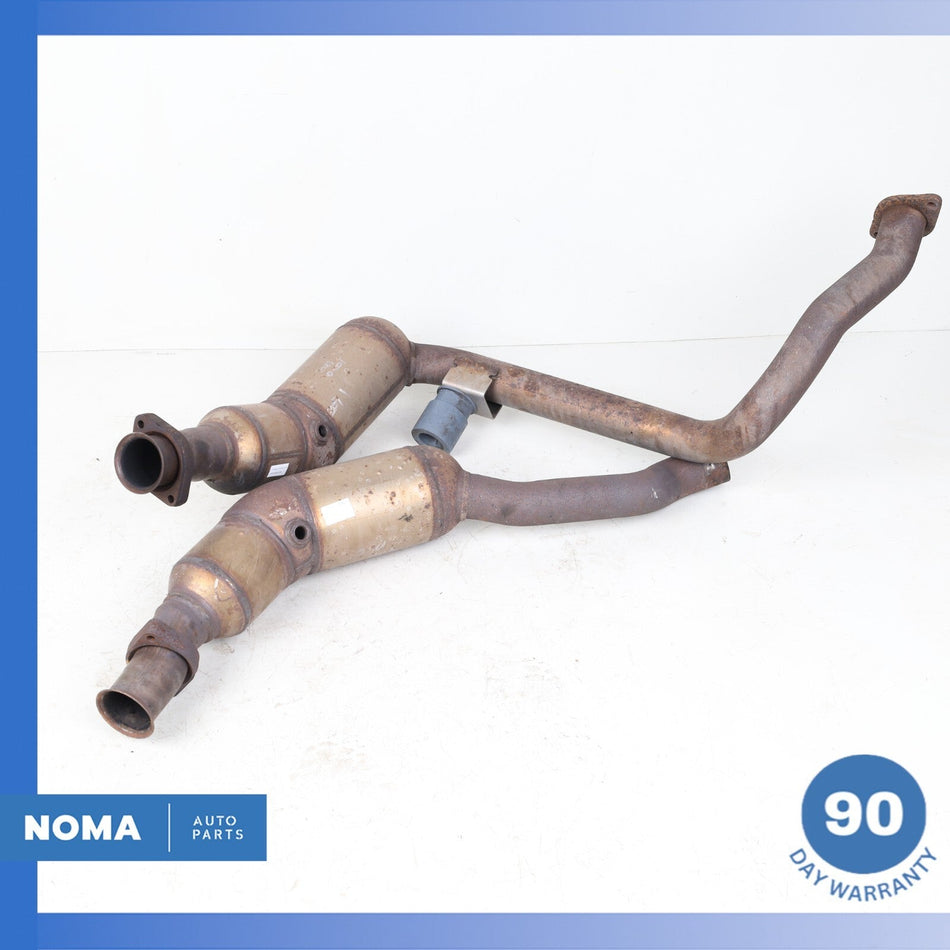 10-13 Range Rover Sport L320 L319 5.0L Exhaust Downpipe Right & Left Set OEM