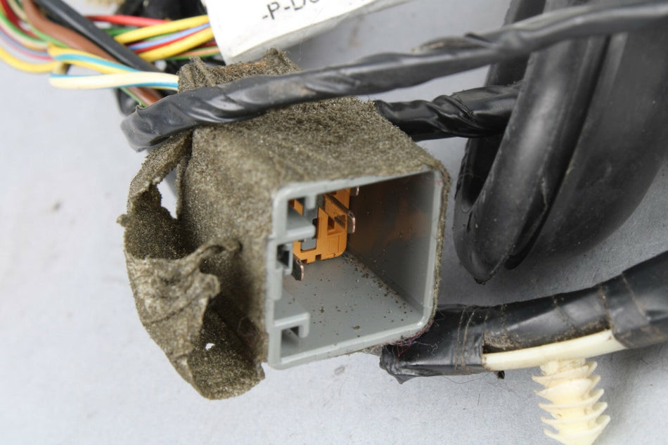 04-05 Jaguar XJ8 XJR X350 SWB Rear Right Passenger Side Door Wiring Harness OEM