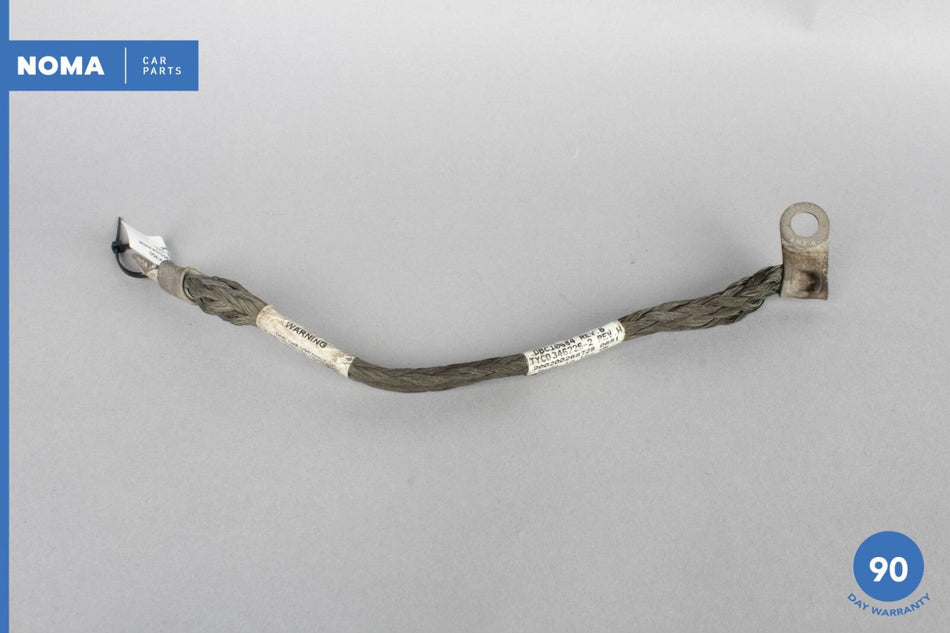 98-03 Jaguar XJ8 XJR Vanden Plas X308 Engine Ground Negative Cable Braided OEM