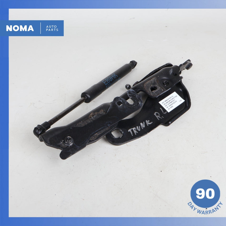 09-16 BMW E89 Z4 Rear Left Driver Side Trunk Hinge w/ Strut 41007191275 OEM