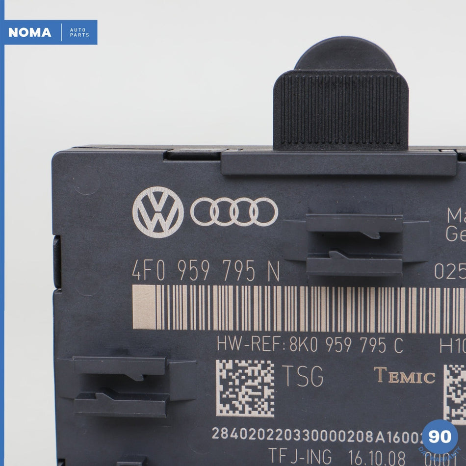 09-10 Audi A4 Q5 B8 Rear Left or Right Side Door Control Module 8K0959795C OEM