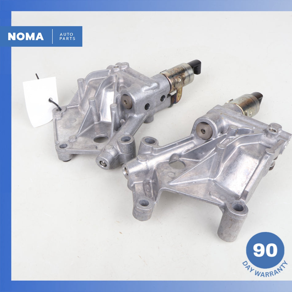 2007 Jaguar X150 XK Right & Left Camshaft Timing Solenoid Set w/ Bracket OEM