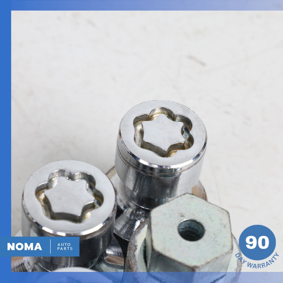 2019 Jaguar X351 XJL XJR Wheel Locking Lug Nuts Bolts Set of 6 GX7M17A147AA OEM