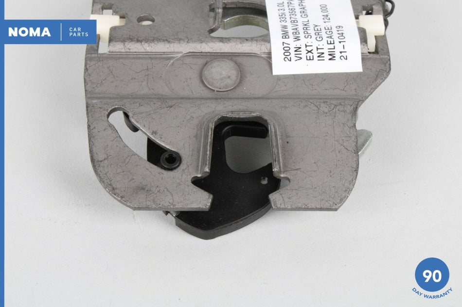 06-11 BMW 335i E90 Sedan Rear Right Passenger Side Seat Basis Lock Latch OEM