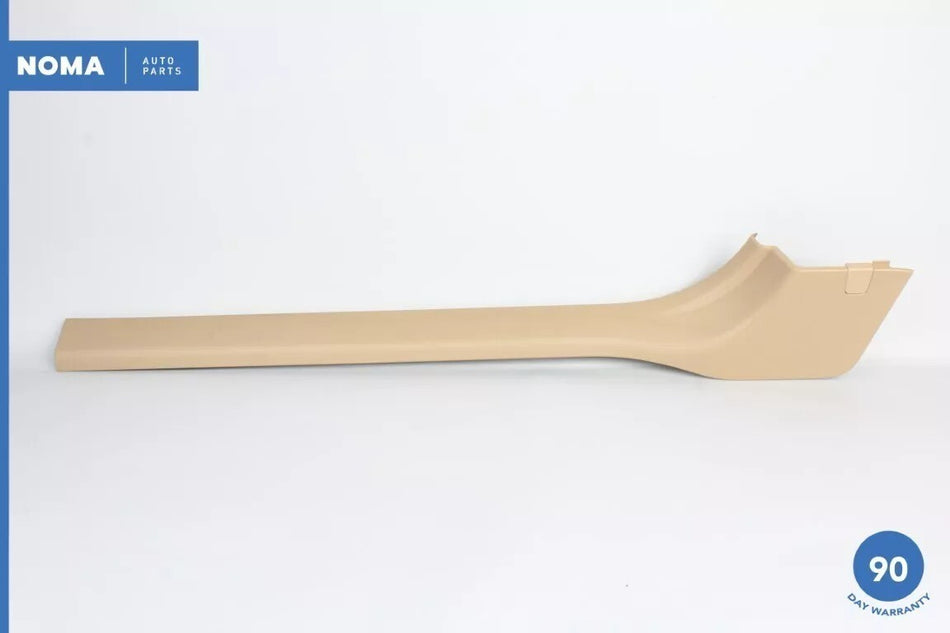 07-15 Jaguar X150 XK XKR Right Passenger Sill Strip Skirt Trim Cover Beige OEM